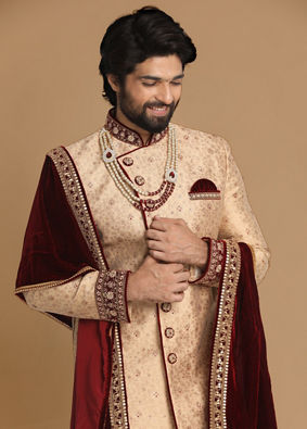 Manyavar sherwani 2024 wedding collection